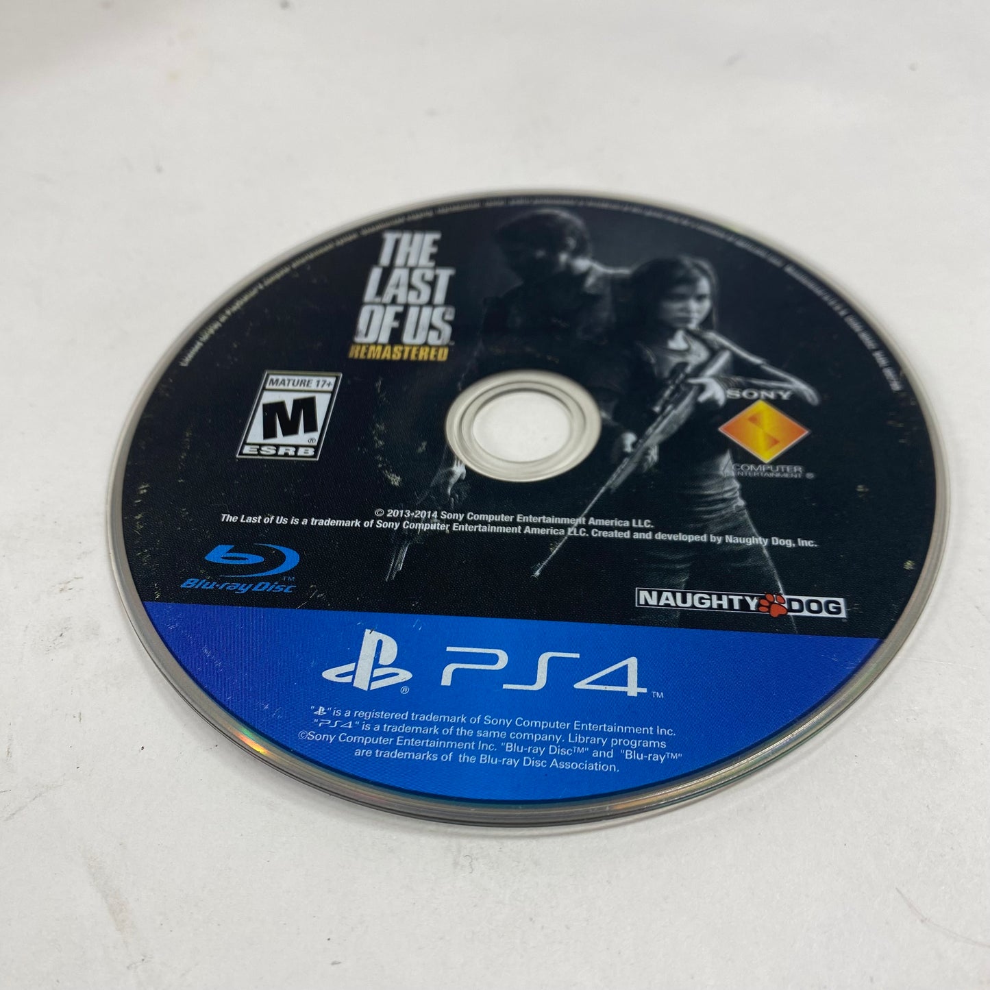 The Last of Us Remastered (Sony PlayStation 4 PS4, 2014)