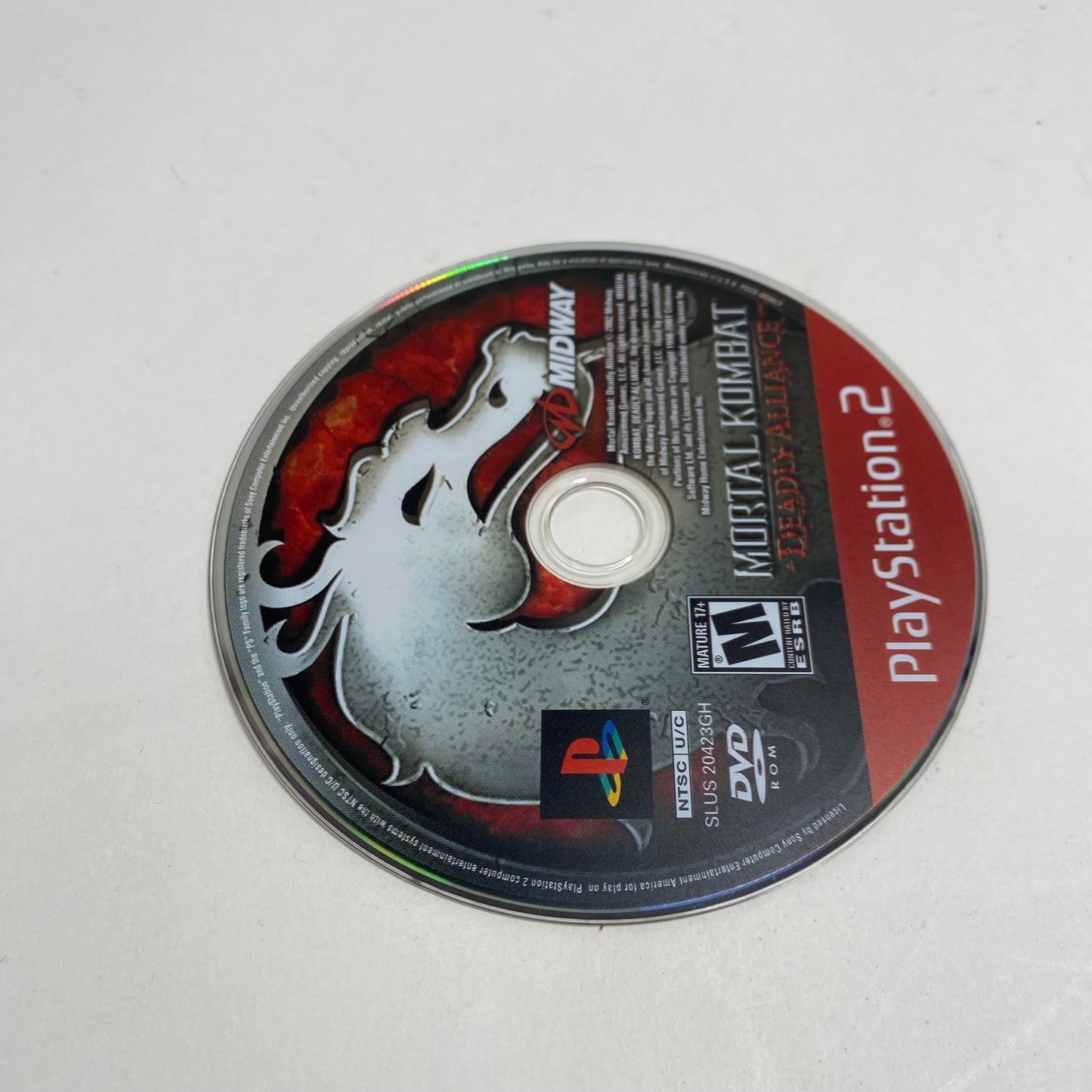 Mortal Kombat Deadly Alliance (Sony PlayStation 2 PS2, 2002)