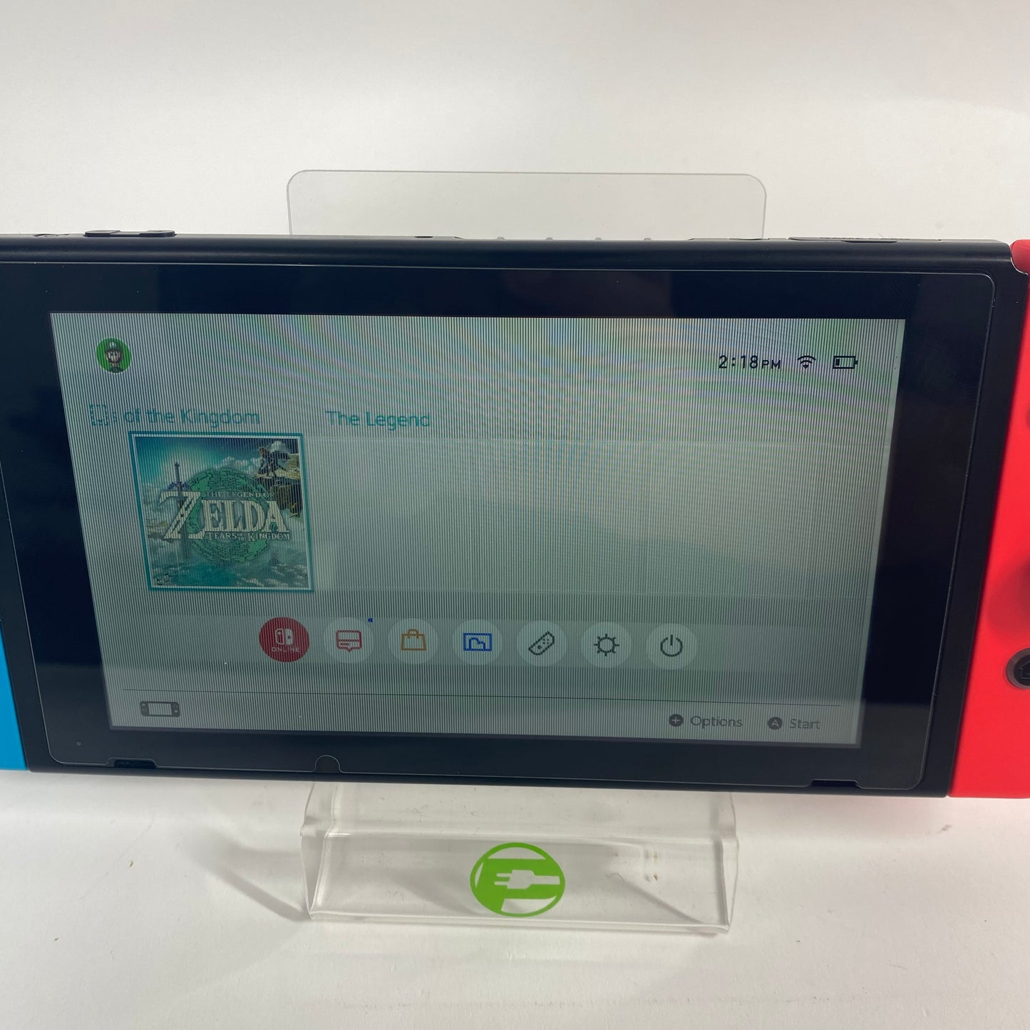 Nintendo Switch v1 Video Game Console HAC-001 Black Dead Pixels