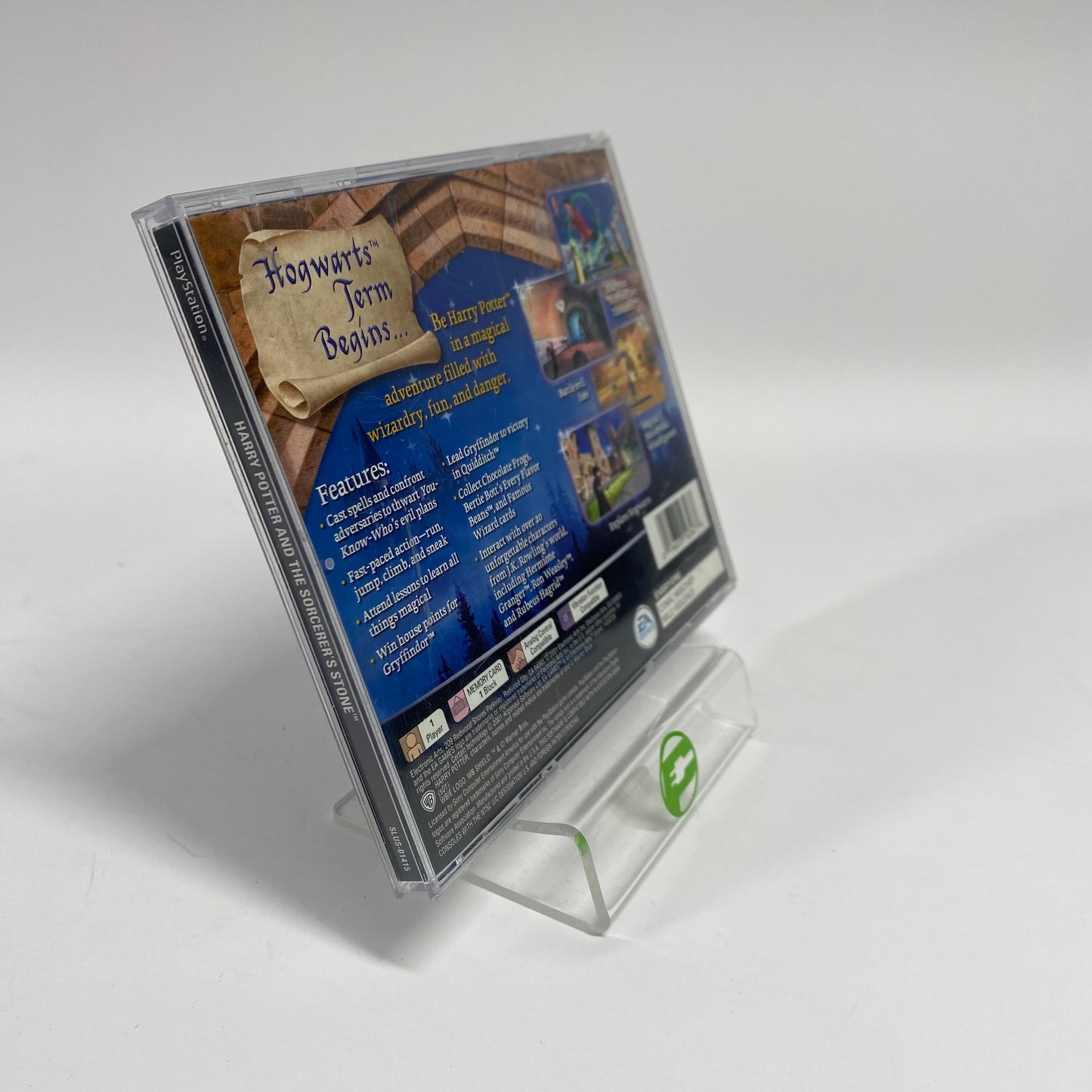 Harry Potter and the Sorcerer's Stone (Sony PlayStation 1 PS1, 2001)