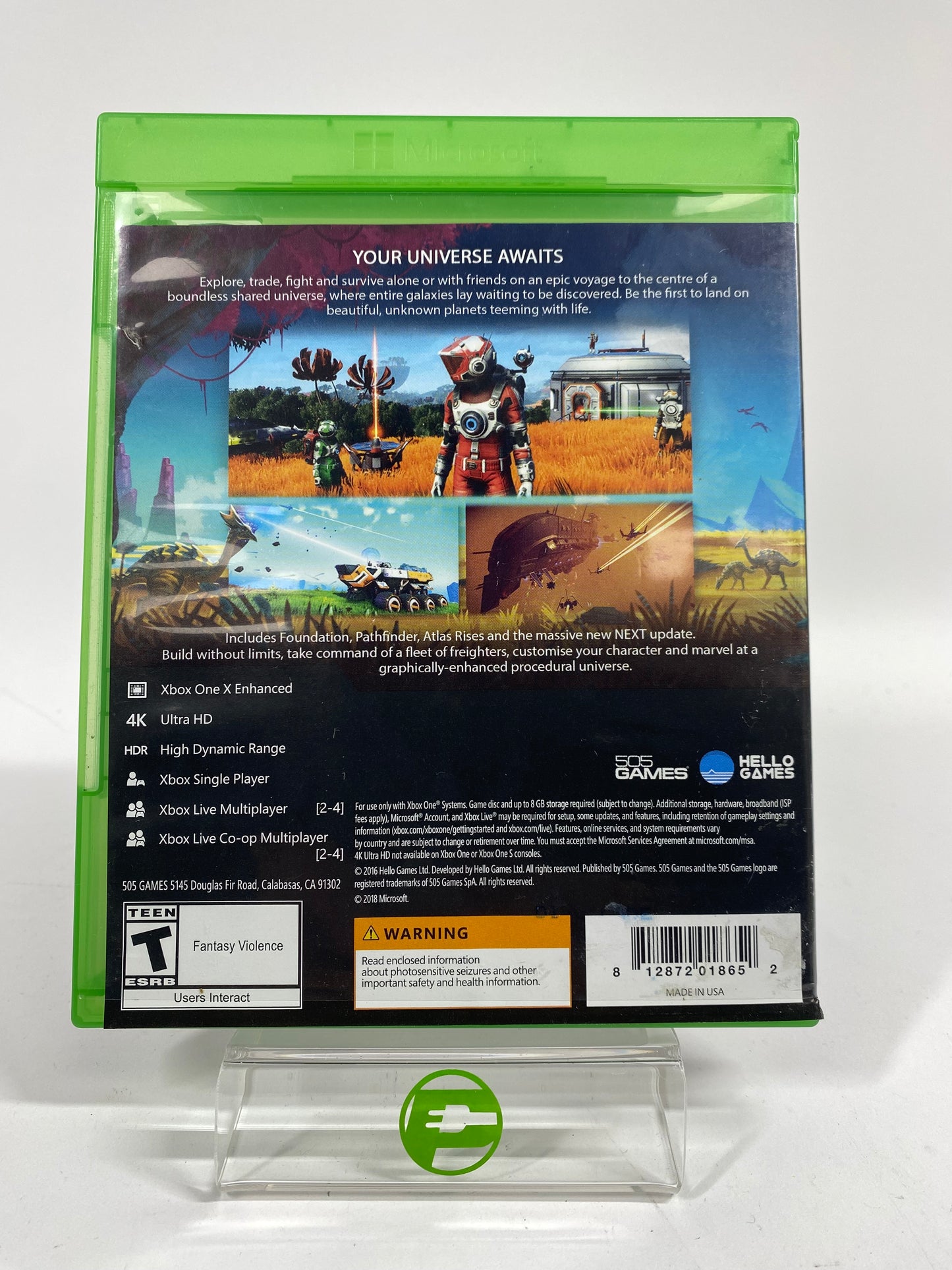 No Man's Sky (Microsoft Xbox One, 2018)