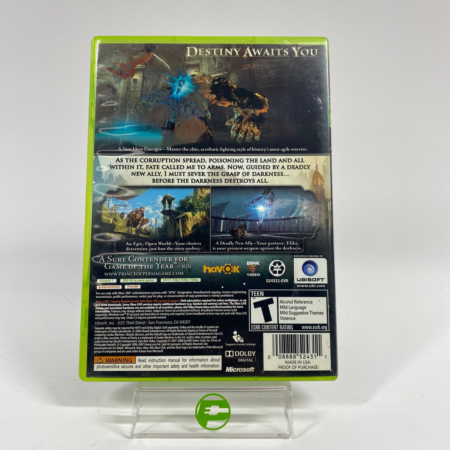Prince of Persia (Microsoft Xbox 360, 2008)