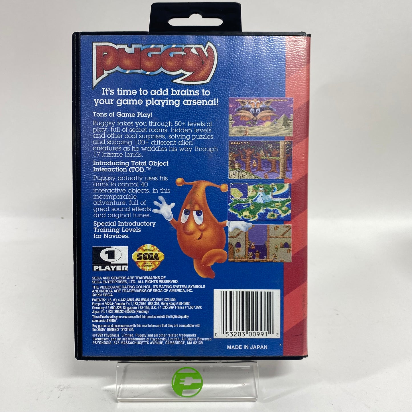 Puggsy (Sega Genesis, 1992)