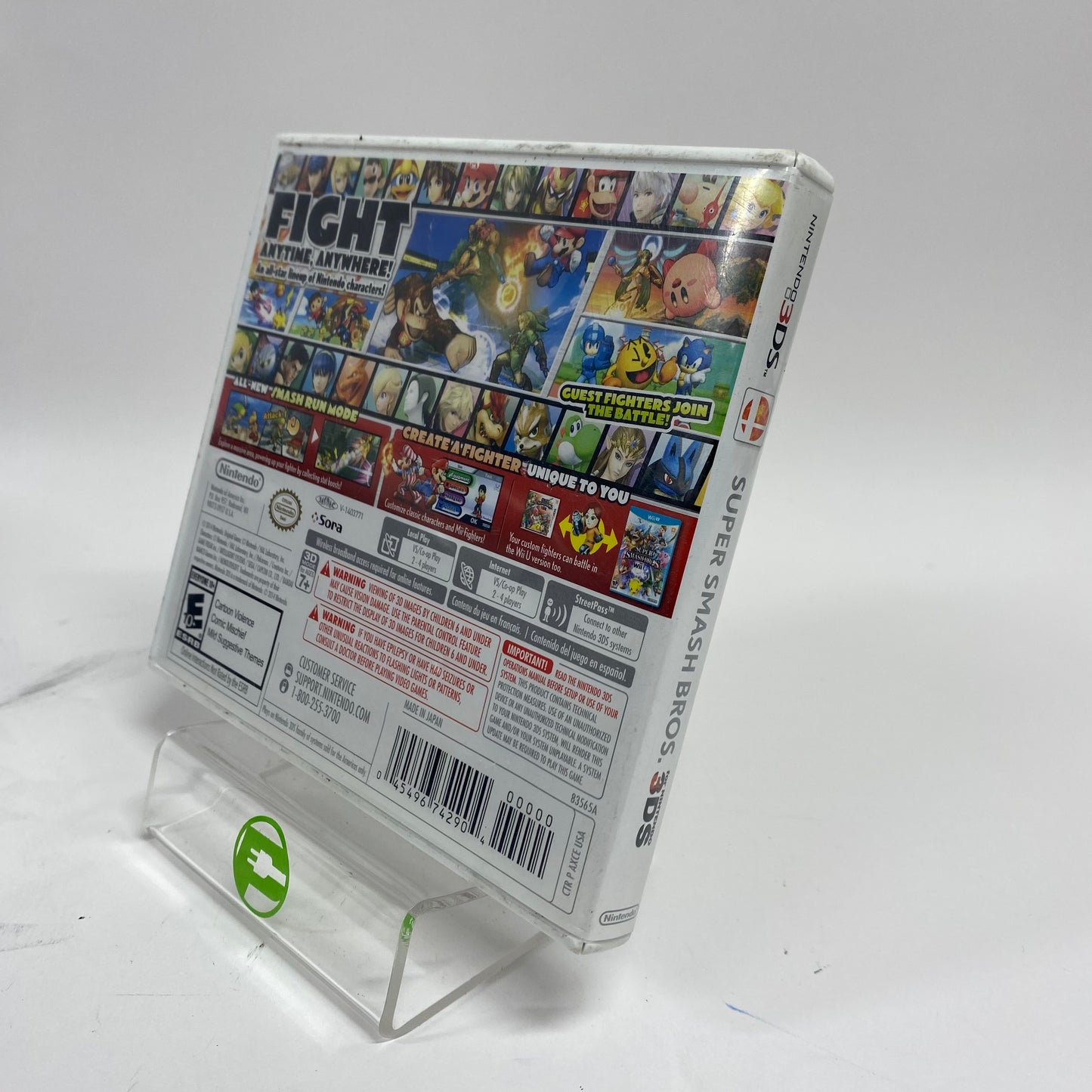 Super Smash Bros for Nintendo 3DS (Nintendo 3DS, 2014)