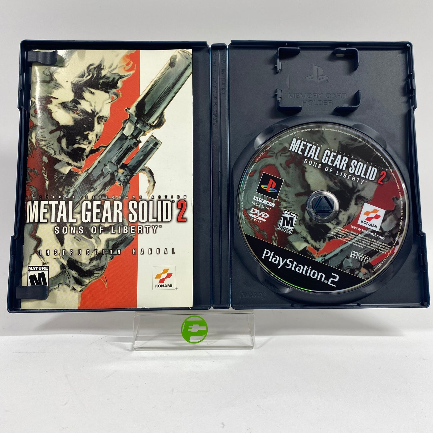 Metal Gear Solid 2 (Sony PlayStation 2 PS2, 2001)