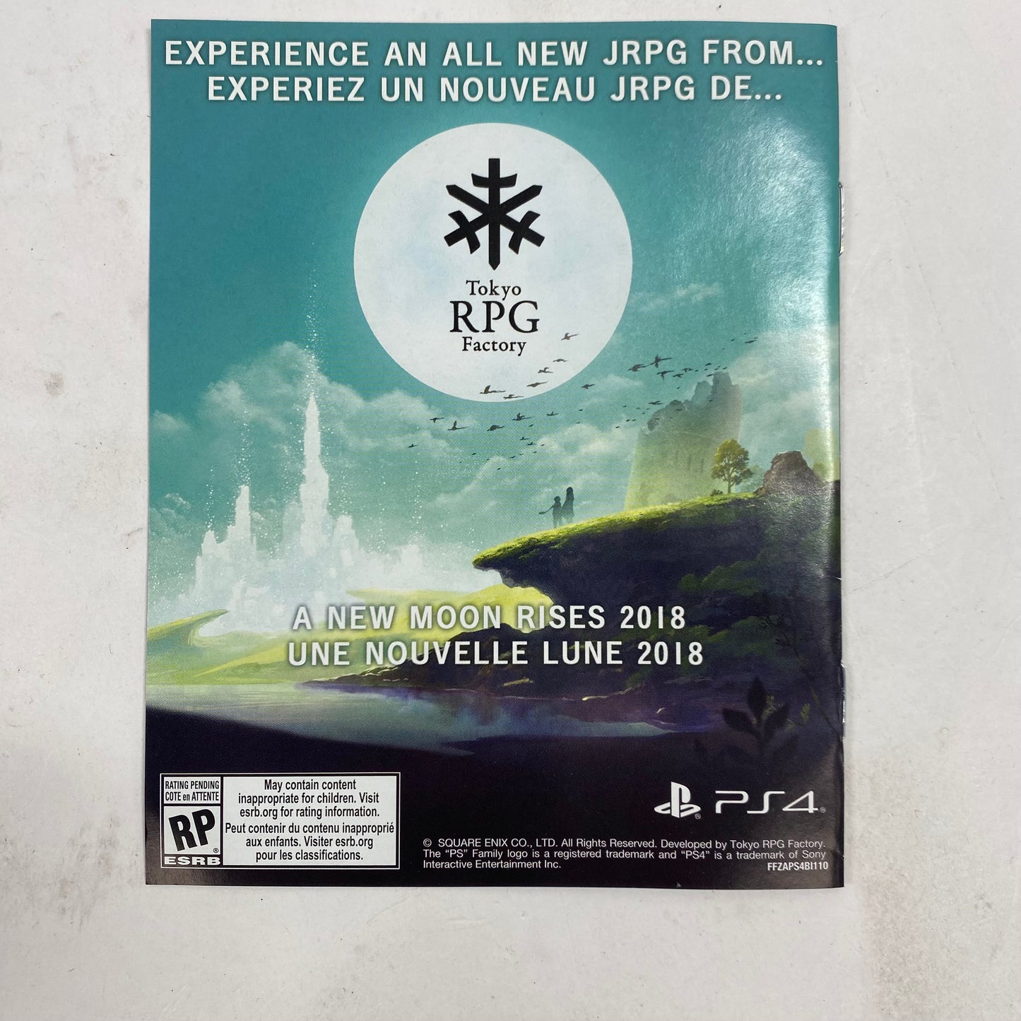 Final Fantasy XII: The Zodiac Age (Sony PlayStation 4 PS4, 2017)