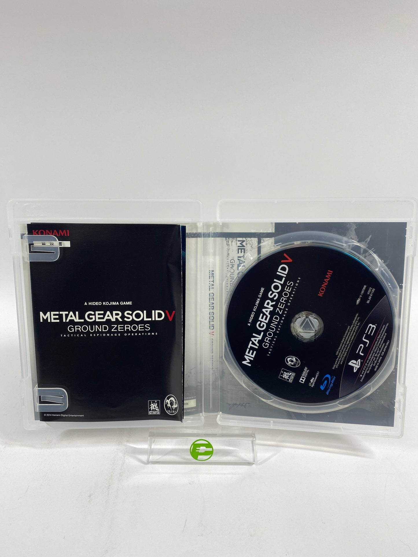 Metal Gear Solid V: Ground Zeroes (Sony PlayStation 3 PS3, 2014) JP