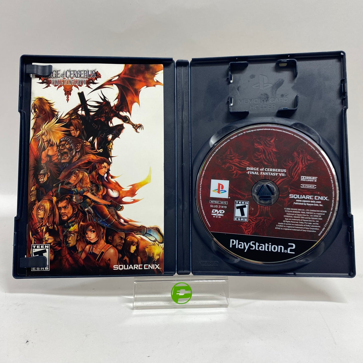 Final Fantasy VII Dirge of Cerberus (Sony PlayStation 2 PS2, 2006)