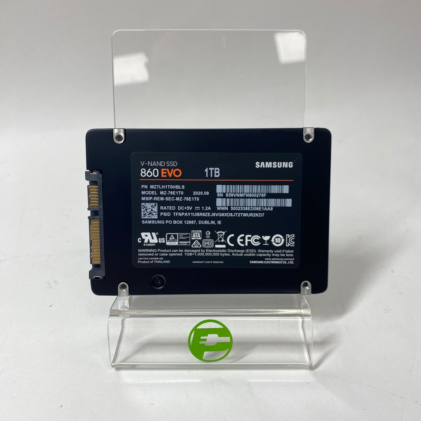 Samsung 2.5" 860 Evo 1TB SATA III 6Gbps SSD MZ-76E1T0