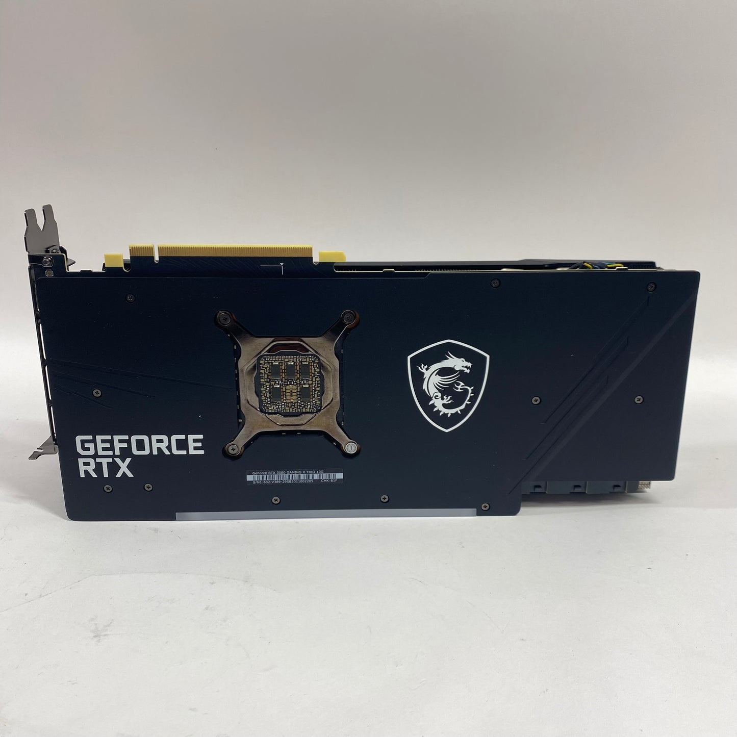 MSI GeForce RTX 3080 10GB GDDR6X Graphics Card 602-V389-29SB2011002205