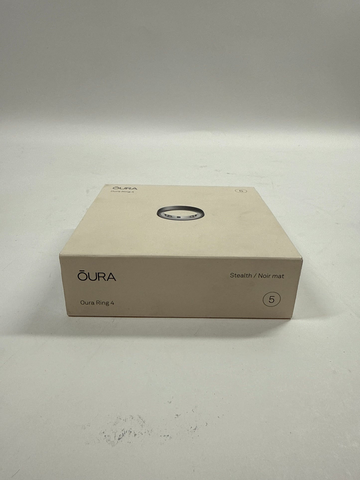 Oura Ring 4 Smart Ring Stealth Size 5