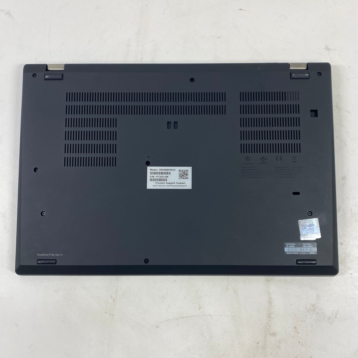 Lenovo ThinkPad P15s Gen 2 15.6" i7-1165G7 2.8GHz 16GB RAM 512GB SSD T500