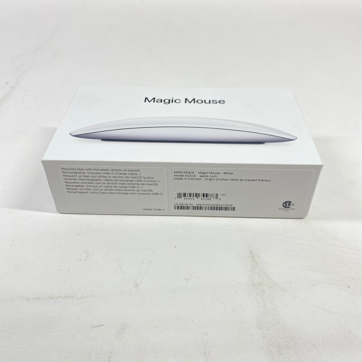 New Apple Magic Mouse White