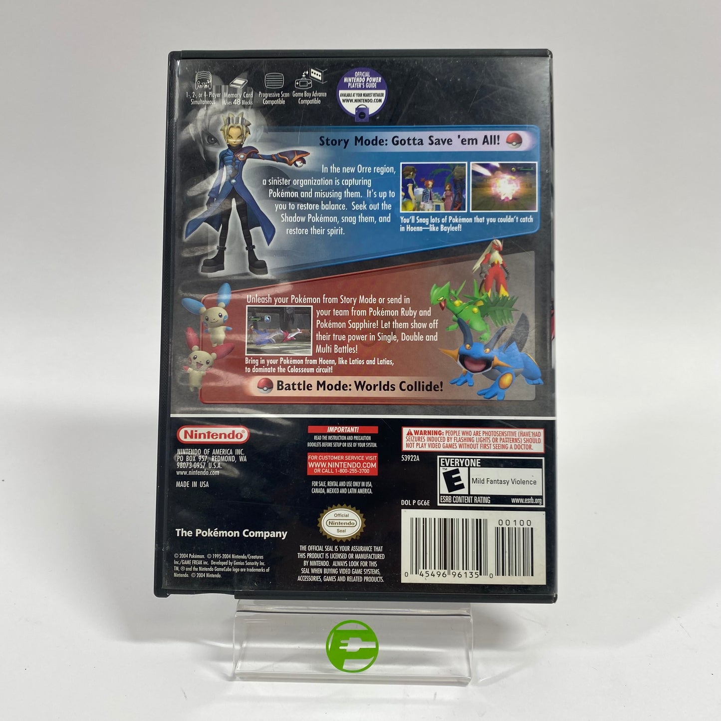 Pokemon Colosseum (Nintendo GameCube, 2004)