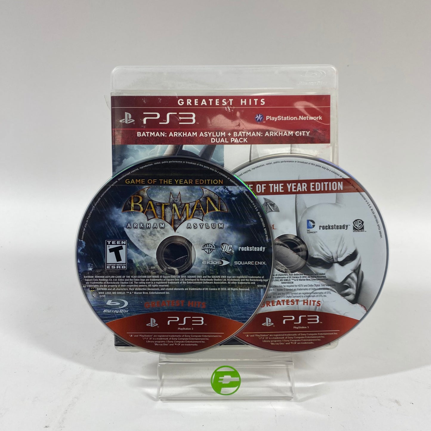 Batman: Arkham Asylum and Arkham City Dual Pack (Microsoft Xbox 360, 2013)