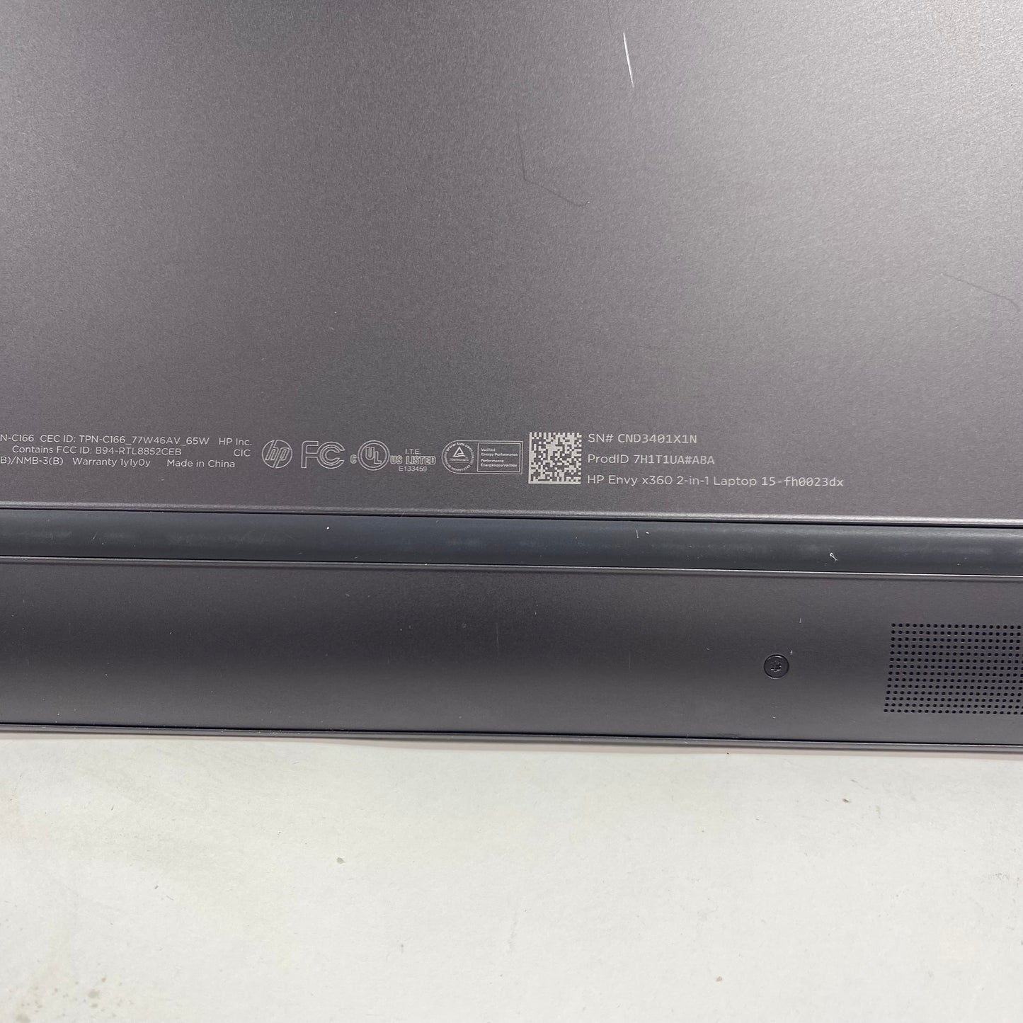 HPENVYx360 2-in-1 15-FH0023DX 15.6"Ryzen7 7730U 2.0GHz16GBRAM512GBRadeonGraphics
