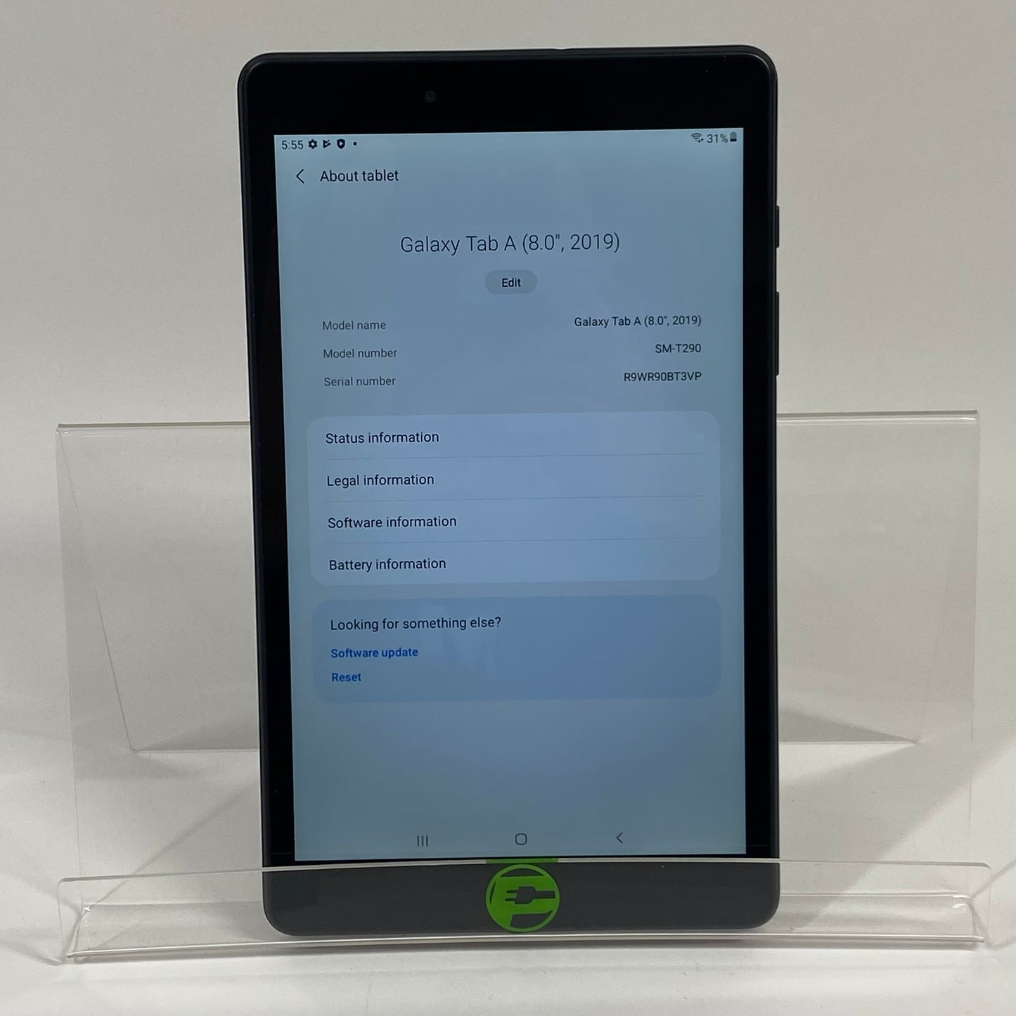 WiFi Only Samsung Galaxy Tab A8 8.0" 32GB Black SM-T290