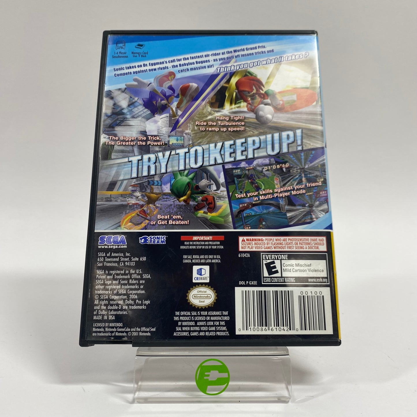 Sonic Riders (Nintendo GameCube, 2006)