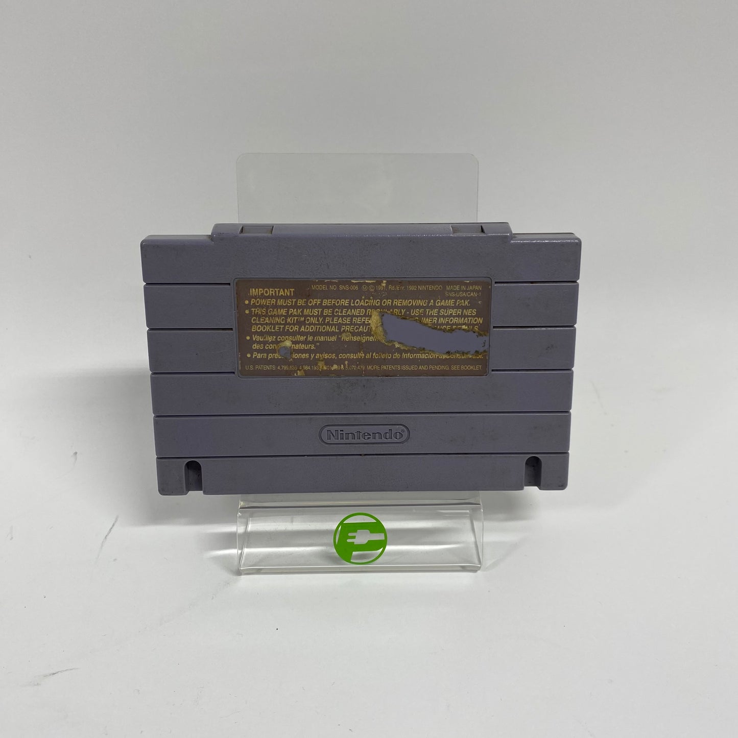 Indiana Jones' Greatest Adventures (Super Nintendo SNES, 1994)