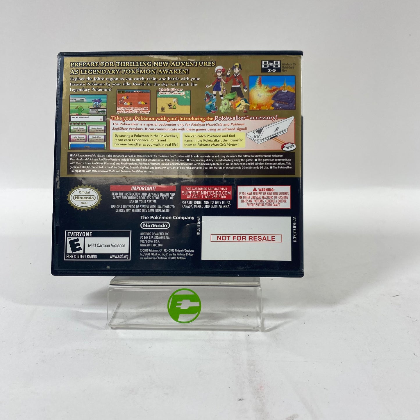 Pokemon HeartGold Version (Nintendo DS, 2010)