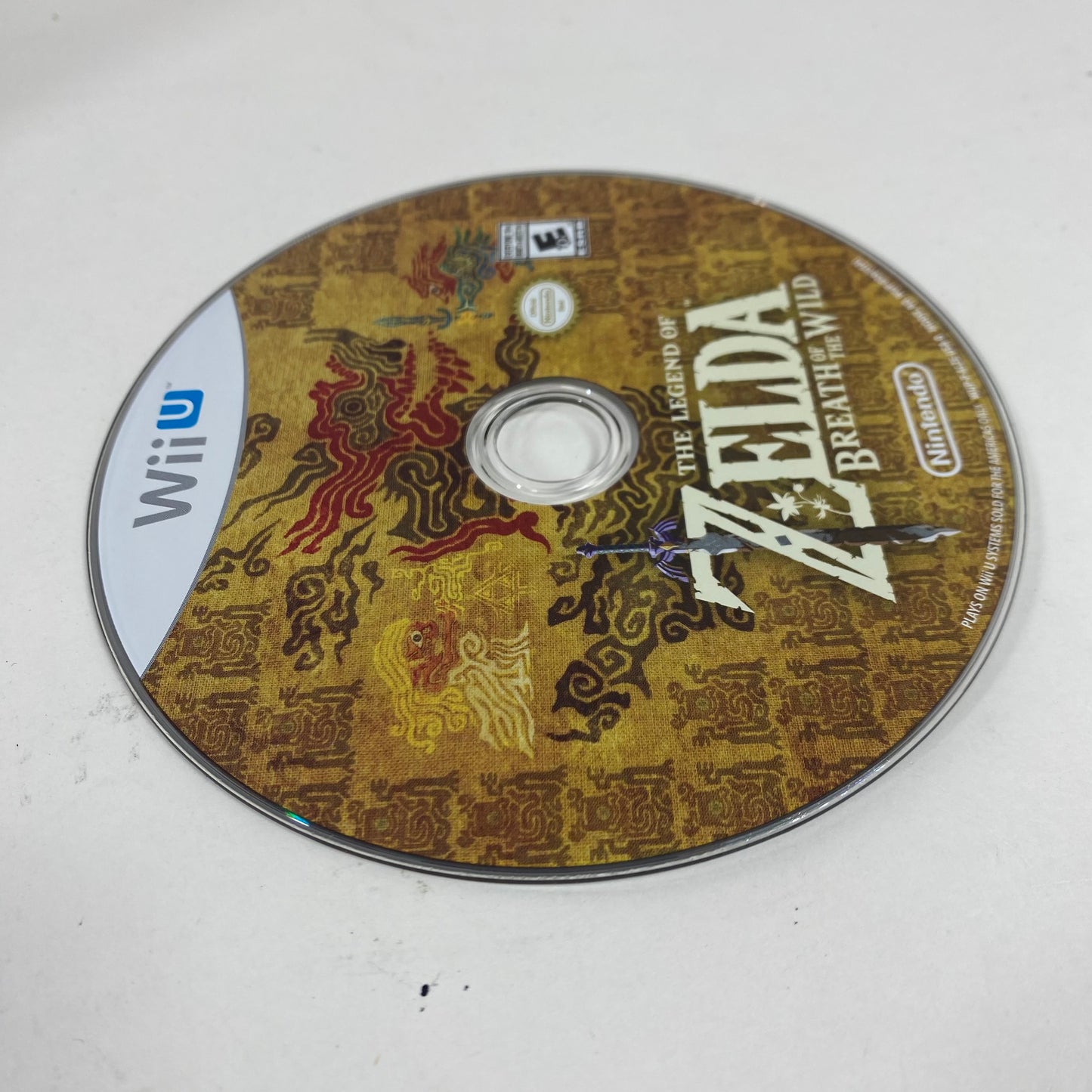 Zelda Breath of the Wild (Nintendo Wii U, 2017)