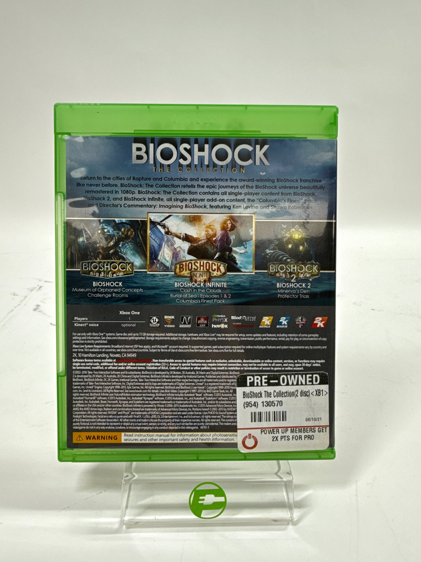 BioShock The Collection (Microsoft Xbox One, 2016)