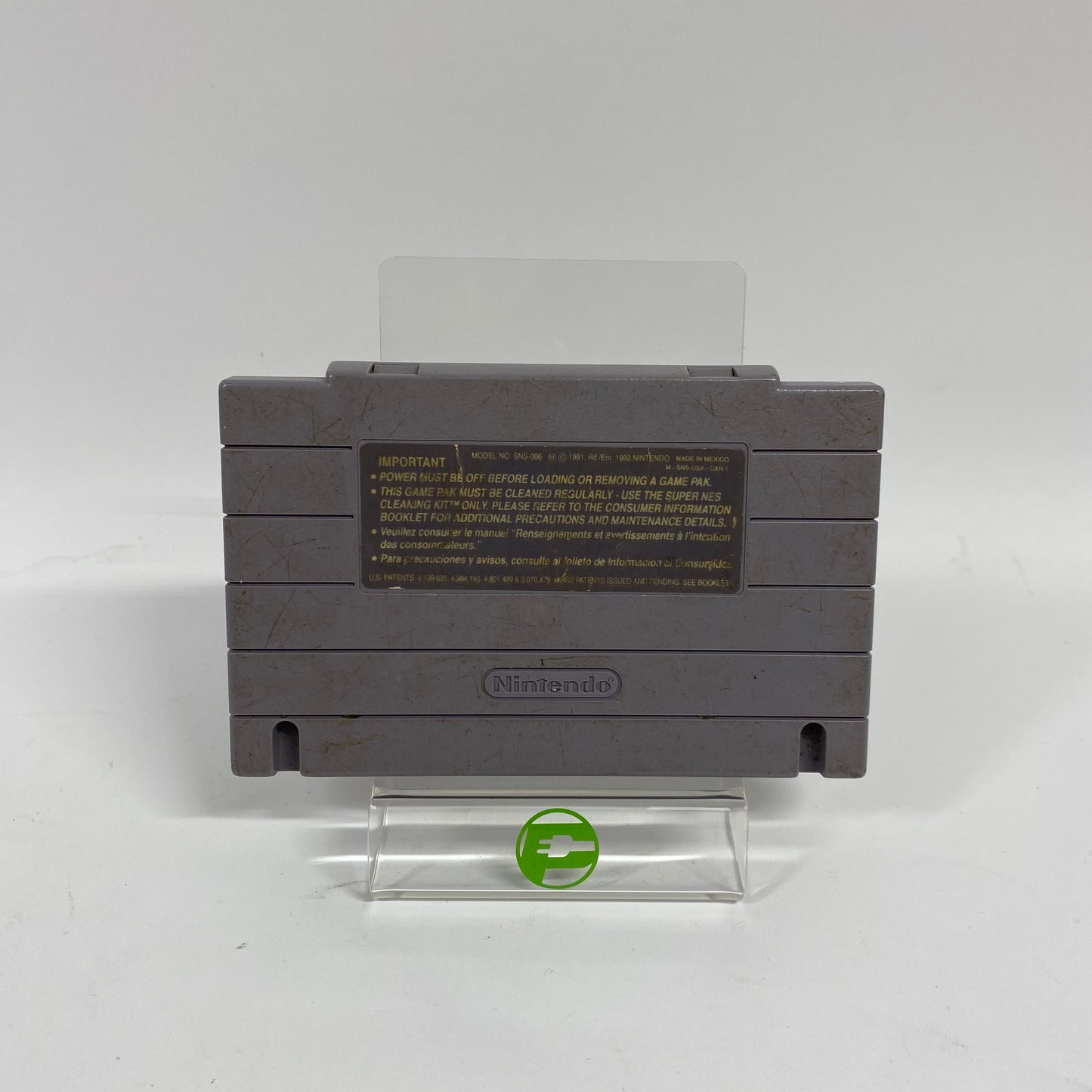 Judge Dredd (Super Nintendo SNES, 1995) - Untested