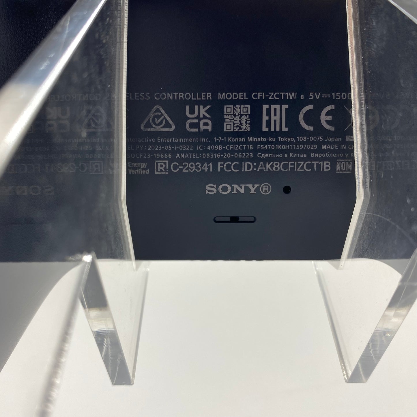 Sony PlayStation 5 PS5 Dualsense Wireless Controller Black CFI-ZCT1W