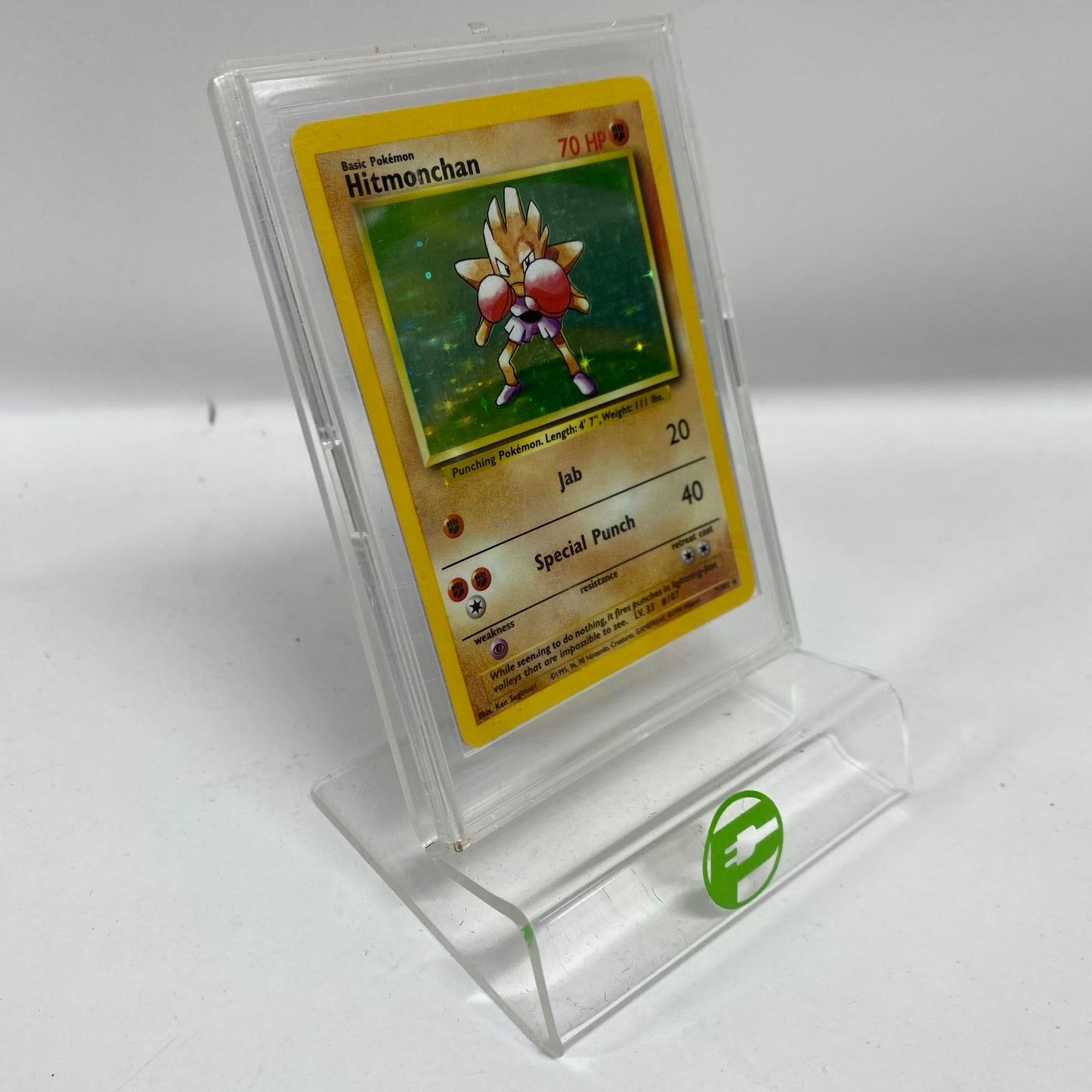 Pokémon TCG Base Set Hitmonchan 7 English