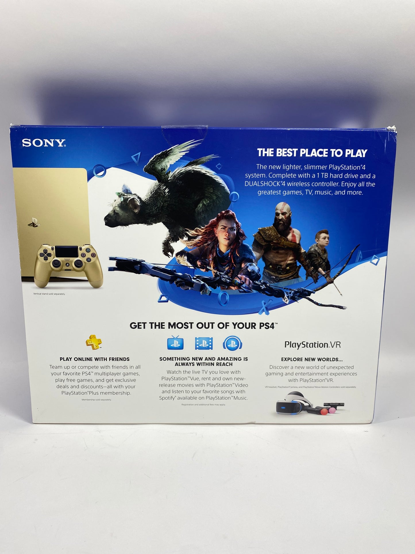 New Sony PlayStation 4 Slim PS4 1TB Gold Console Gaming System CUH-2015B