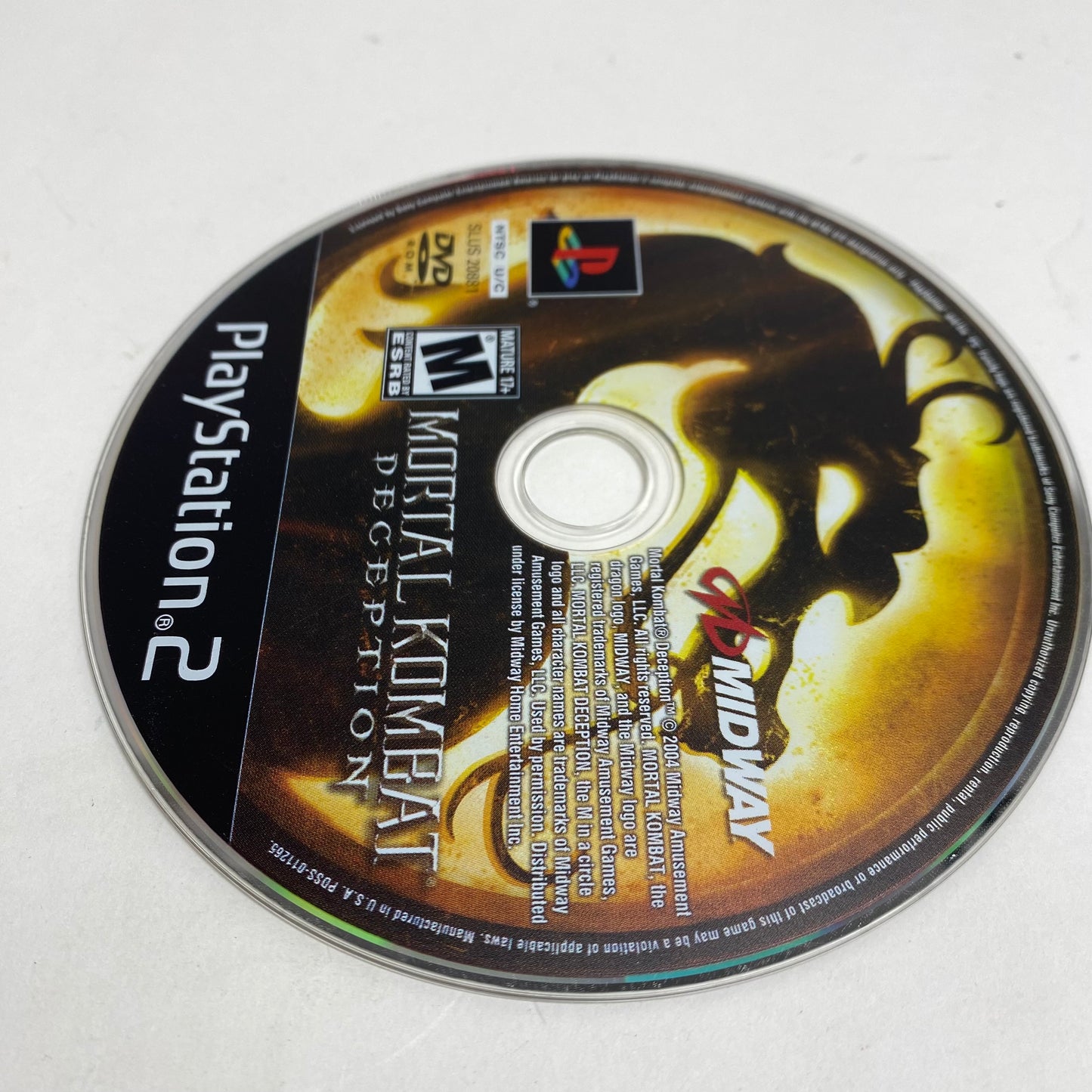 Mortal Kombat Deception (Sony PlayStation 2 PS2, 2004)