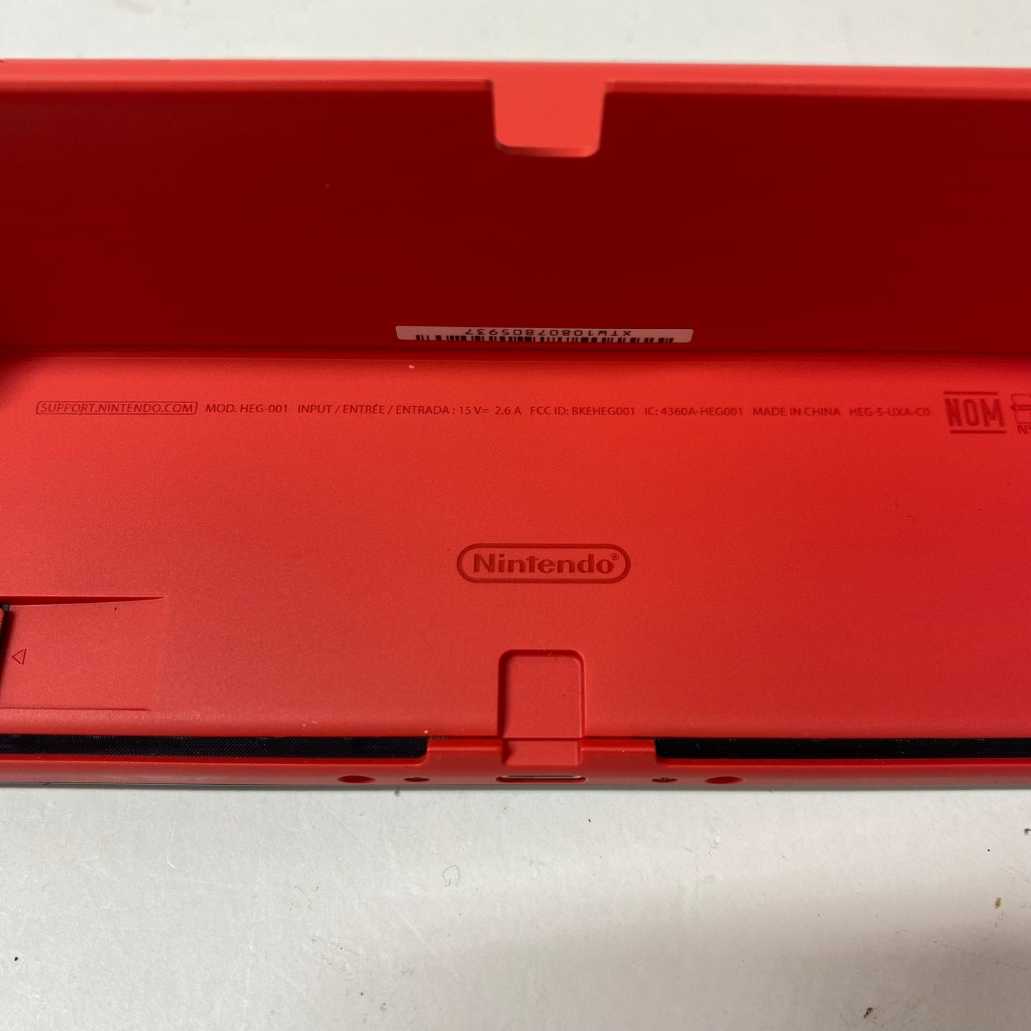 Nintendo Switch OLED Video Game Console HEG-001 Mario Red Edition + 128 GB MicroSD