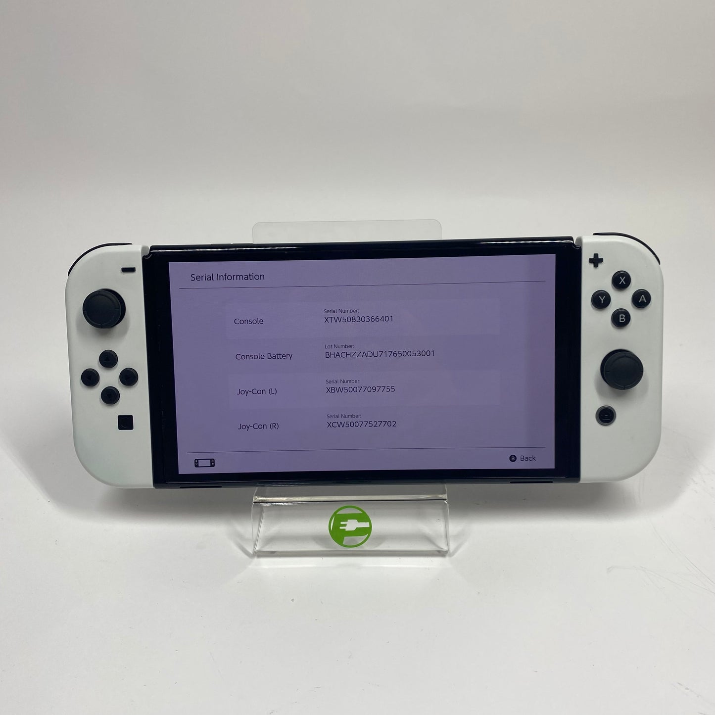 Nintendo Switch OLED Video Game Console HEG-001 Arctic White