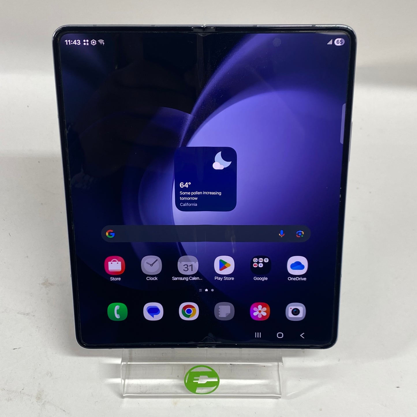 T-Mobile Samsung Galaxy Z Fold5 12GB RAM 256GB SM-F946U Icyblue