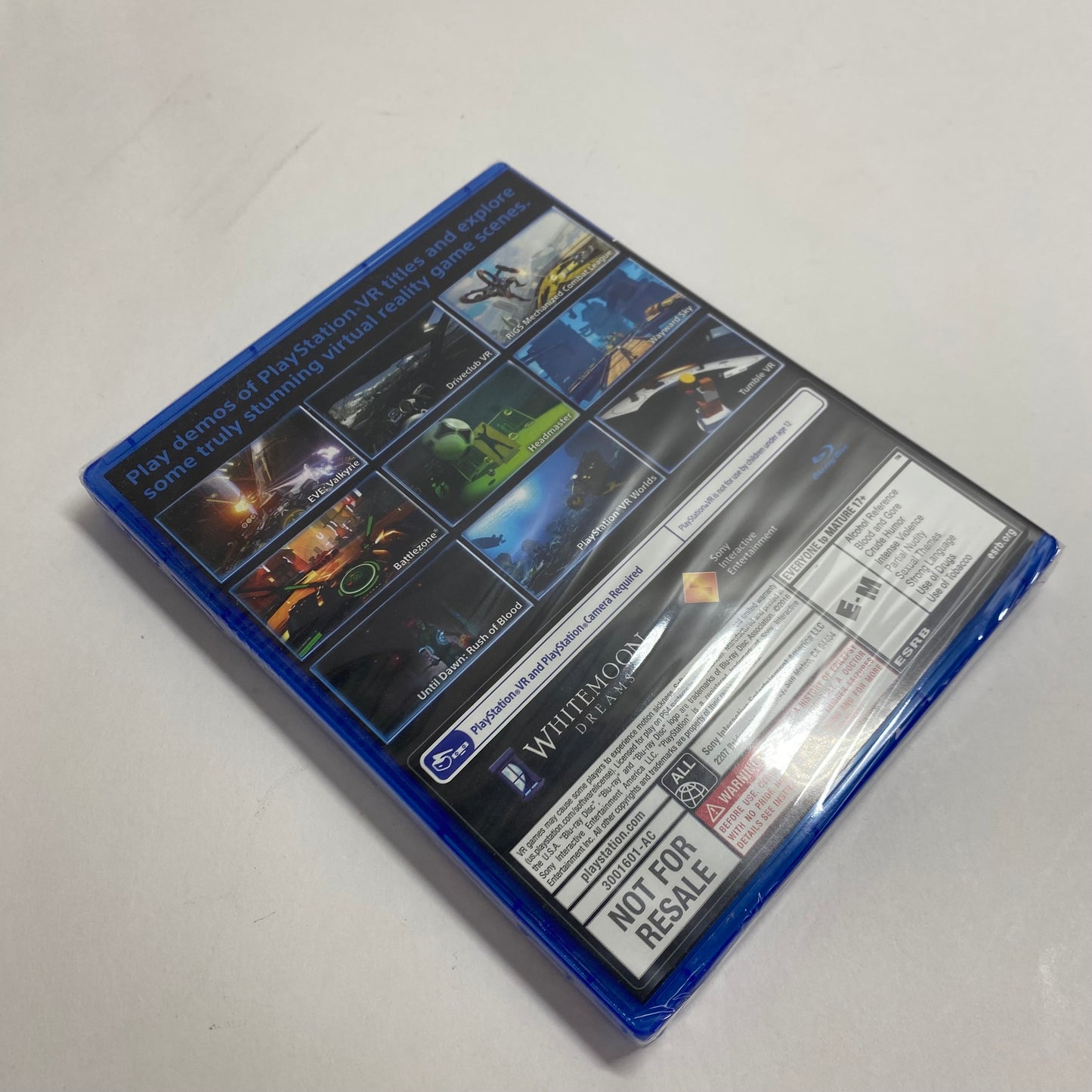 New PlayStation VR Demo Disc (Sony PlayStation 4 PS4, 2016)