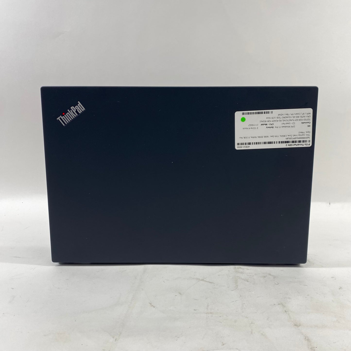 Lenovo ThinkPad P15s Gen 2 15.6" i7-1165G7 2.8GHz 16GB RAM 512GB SSD T500