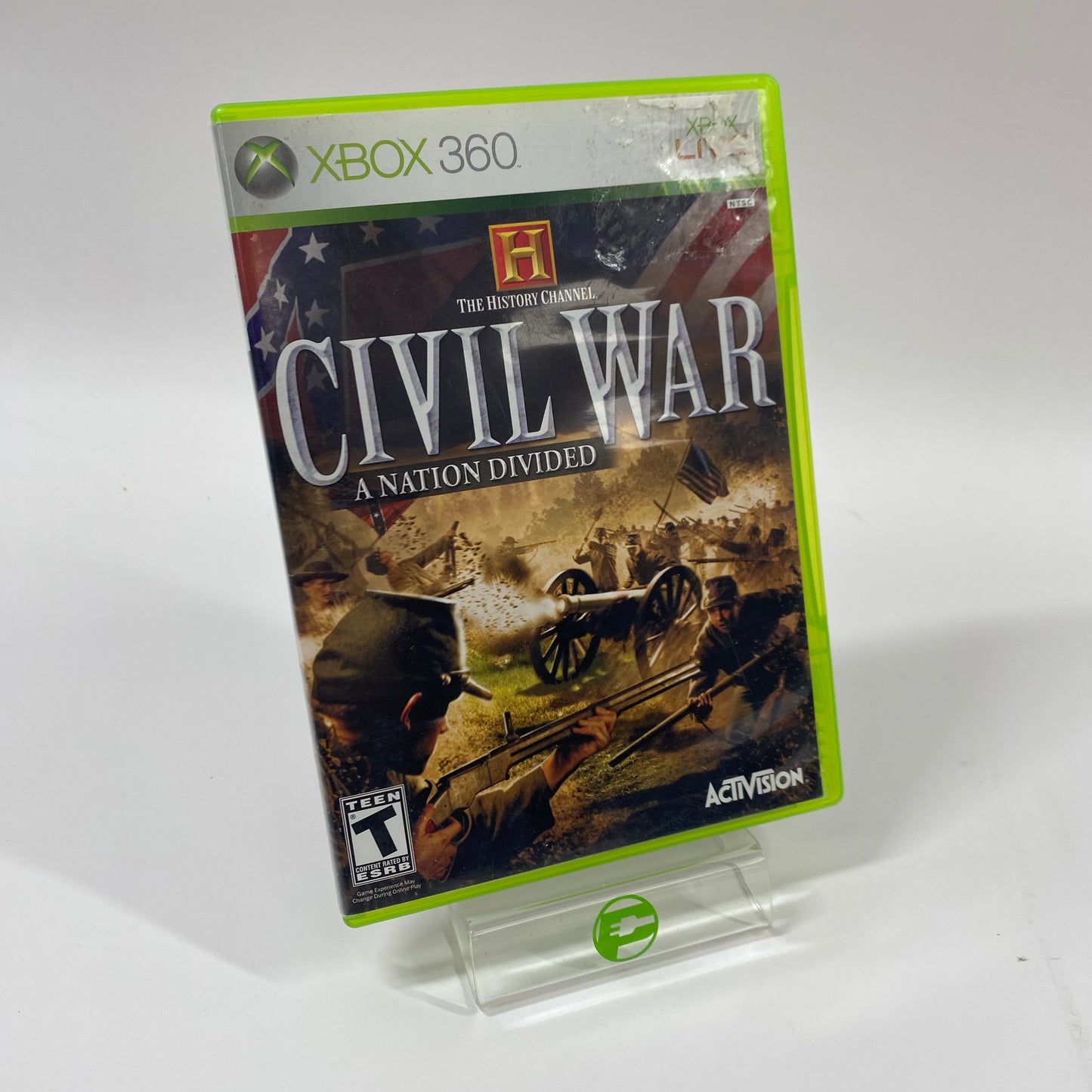History Channel Civil War A Nation Divided (Microsoft Xbox 360, 2006)