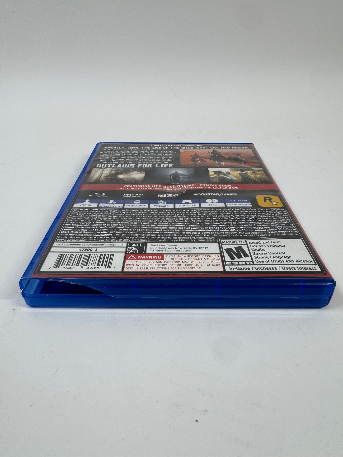 Red Dead Redemption 2 (Sony PlayStation 4 PS4, 2018)