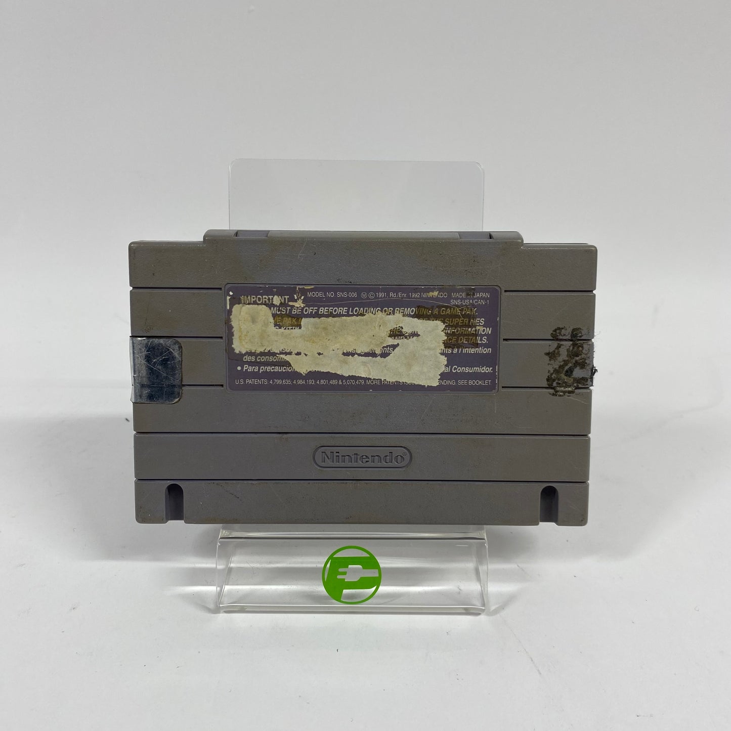 Battle Grand Prix (Super Nintendo SNES, 1993) - Untested