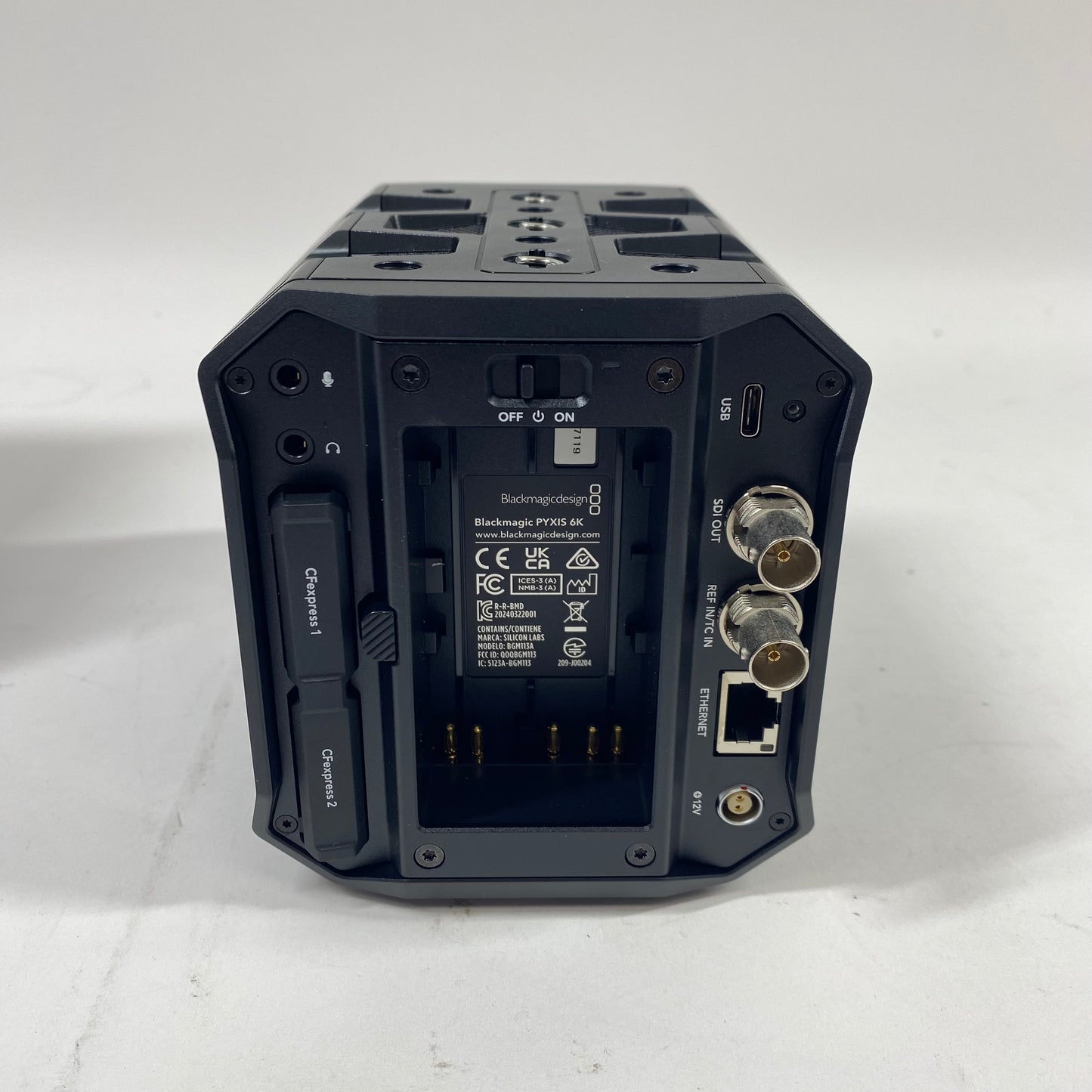 BlackMagic pyxis6k Full Frame Digital Camera