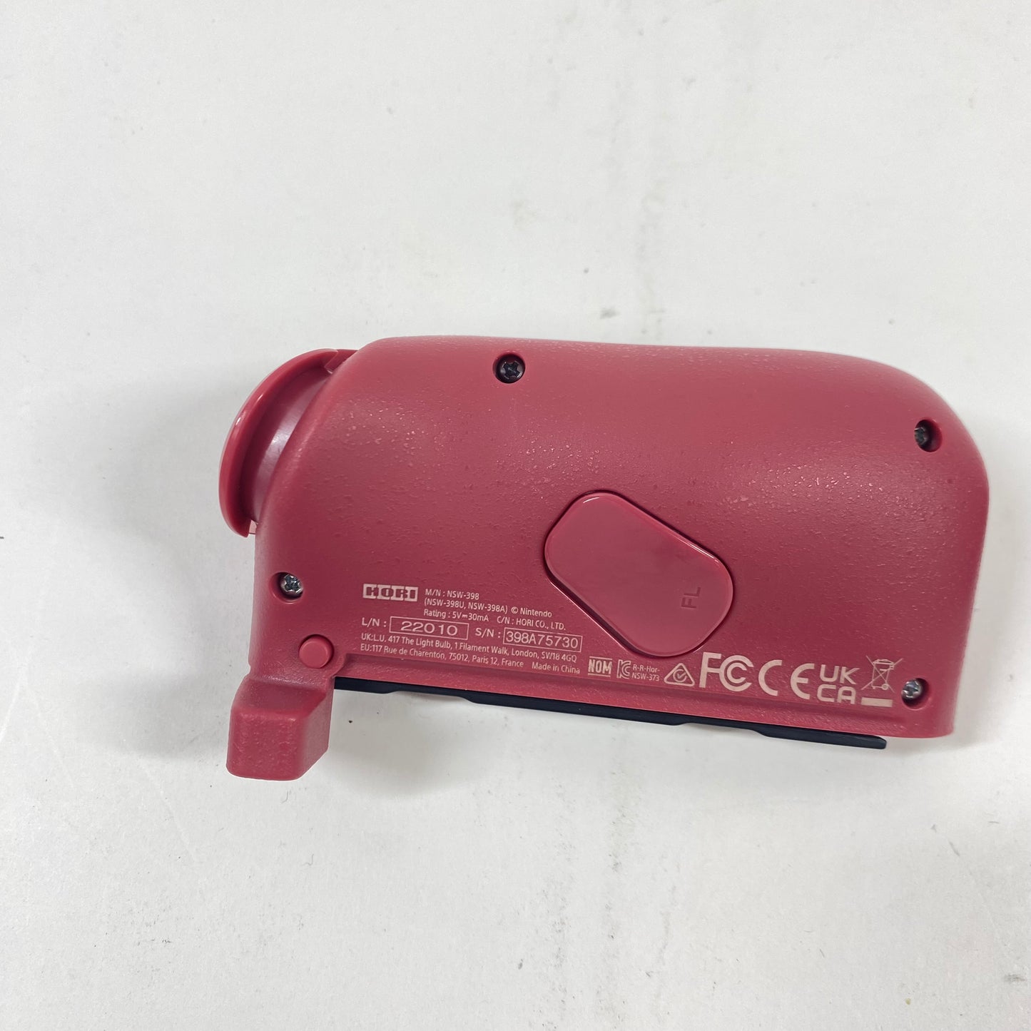Hori Split Pad Compact Apricot Red NSW-398 For Switch