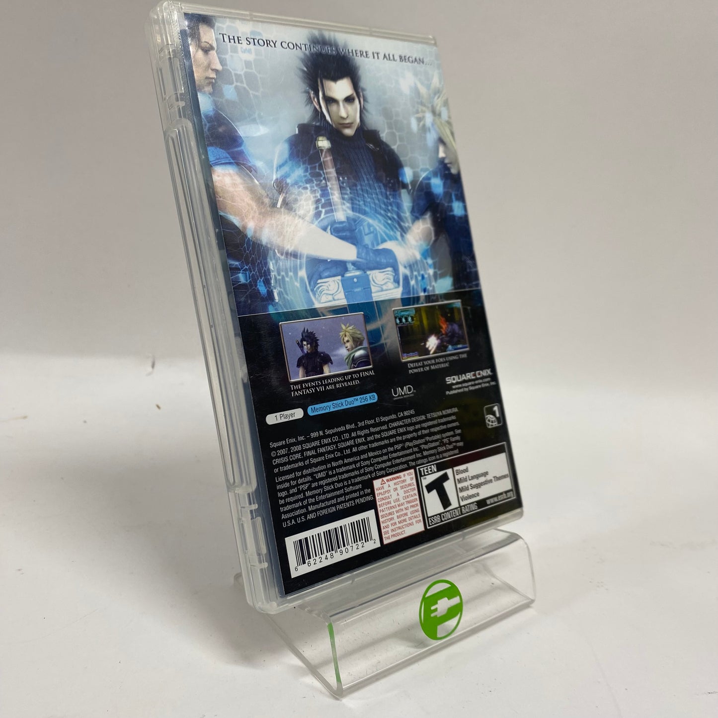 Crisis Core: Final Fantasy VII (Sony PlayStation Portable PSP, 2008)