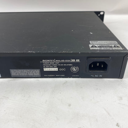 Sony Audio Tuner Base Unit MB-806A