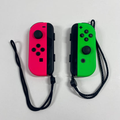 Nintendo Switch Joy-Cons Pair Controller HAC-015/HAC-016 Neon Pink/Neon Green
