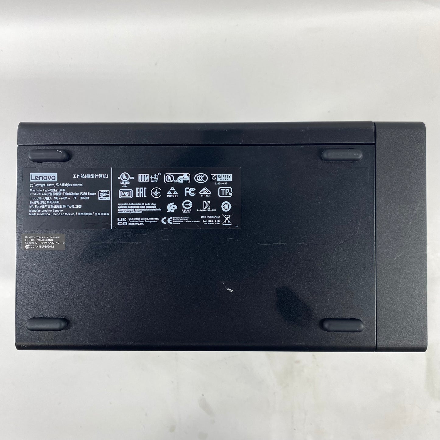 Lenovo Thinkstation P360 P360 32GB RAM 500GB HDD Nvidia Quadro P620
