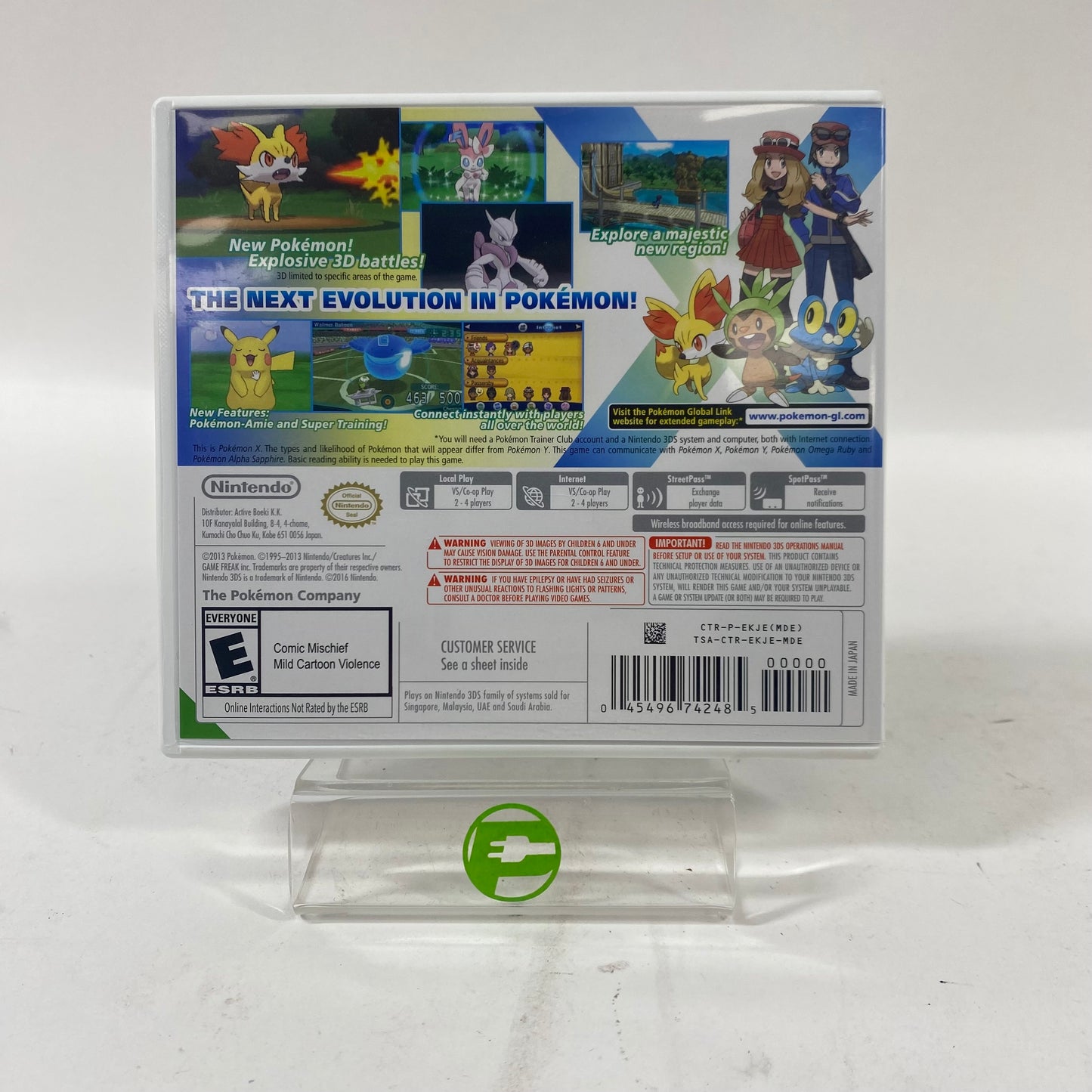 Pokemon X (Nintendo 3DS, 2013)