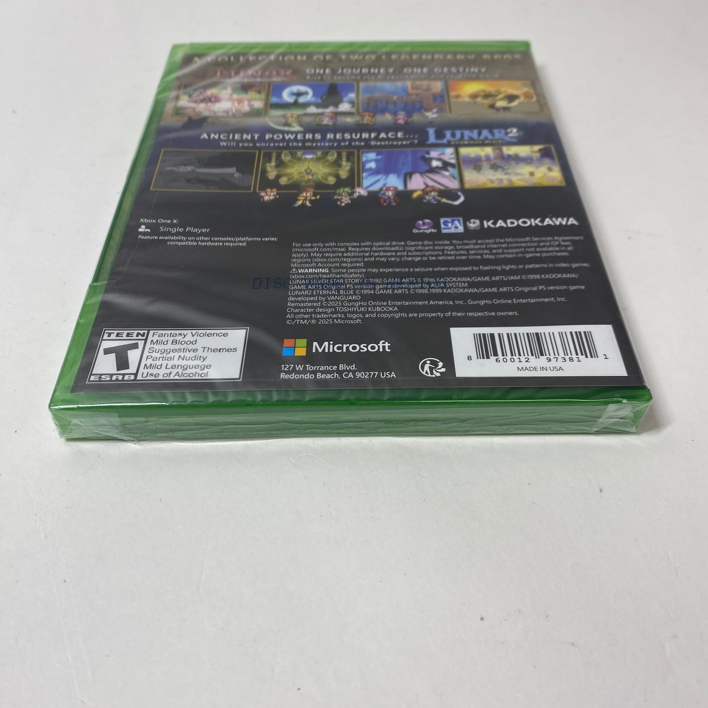 New Lunar Remastered Collection (Microsoft Xbox One, 2024)
