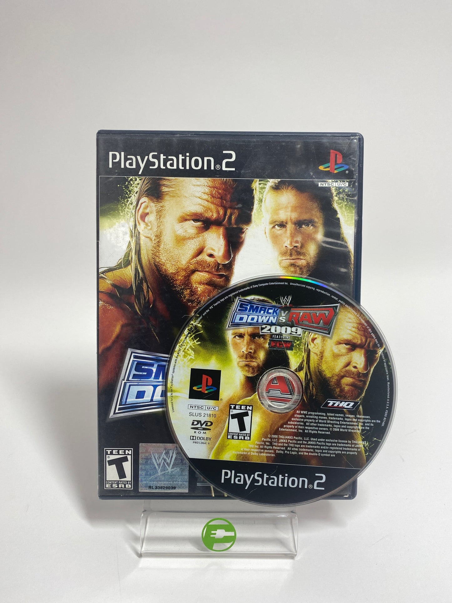 WWE Smackdown vs. Raw 2009 (Sony PlayStation 2 PS2, 2008)