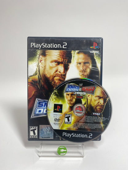WWE Smackdown vs. Raw 2009 (Sony PlayStation 2 PS2, 2008)