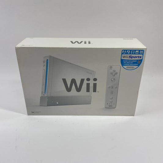 Nintendo Wii Video Game Console RVL-001 White